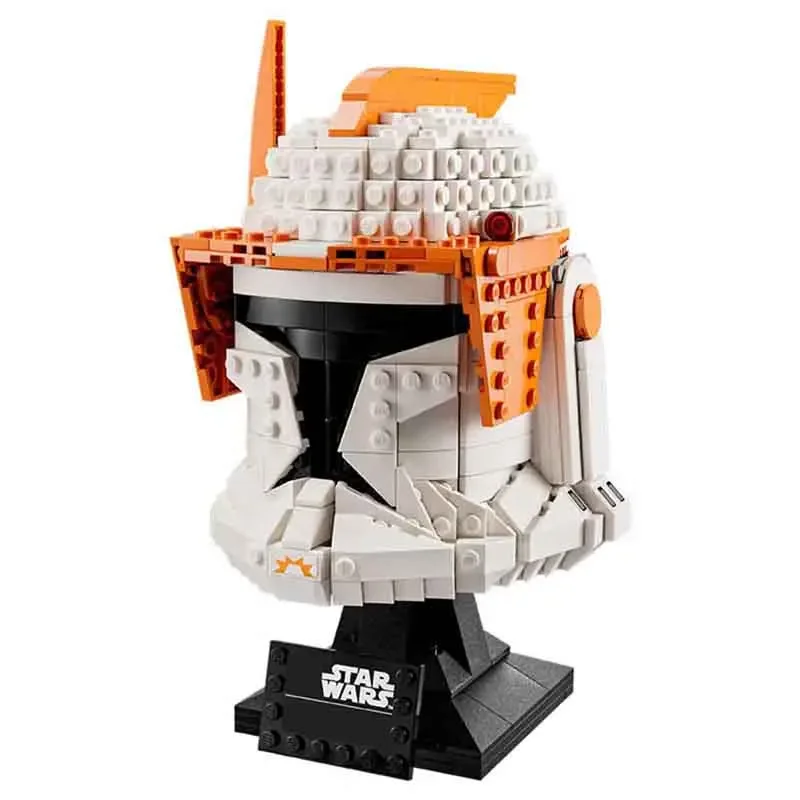 

Assemble Model Bricks 75350 Commander Cody Pilot Helmet Compatible Puzzle Action Figures Space Wars Toys Building Blocks