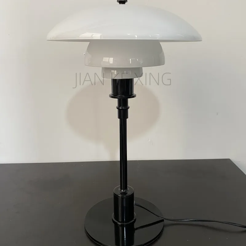 Nordycka duńska designerska lampa stołowa Retro średniowieczna Bauhaus PH salon dekoracja sypialni lampki nocne do nauki podłogowe