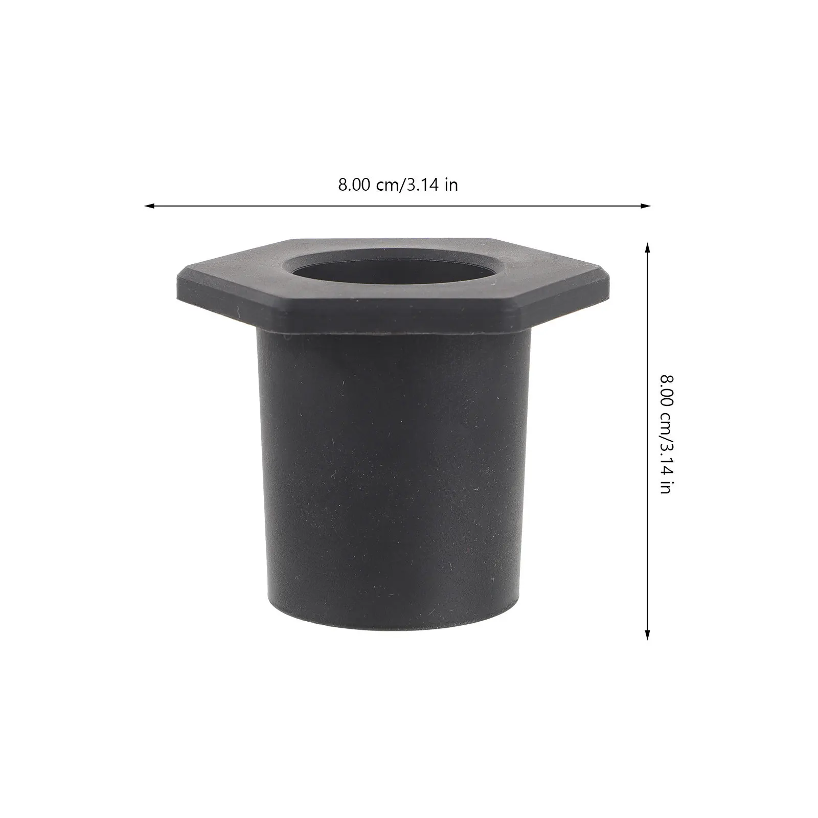 

2Pcs Outdoor Umbrella Base Hole Caps Silicone Replacement Parts Patio Table Umbrella Hole Ring Insert Stand Holder