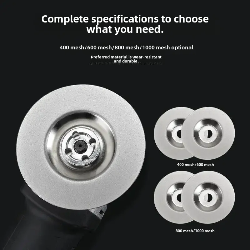 Angle grinder emery whetstone ultra-fine kitchen knife electric drill grinding scissors sharpening kitchen knife sharp edge k...