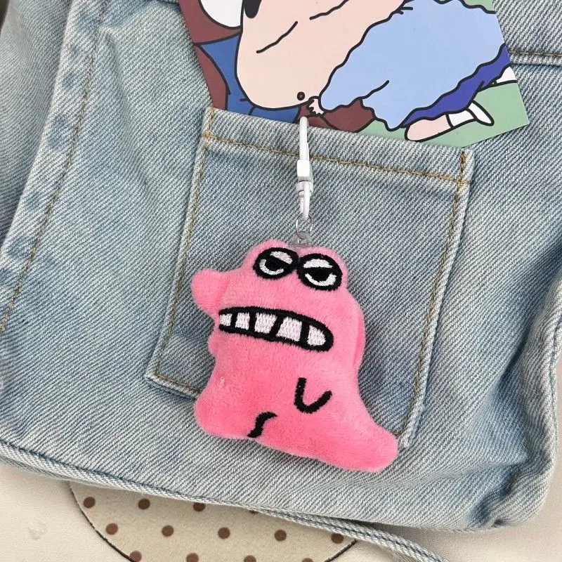 かわいいクレヨンしんちゃんブーチャンぬいぐるみペンダントアニメ漫画学生スクールバッグバックパックミニキーホルダージュエリー誕生日ギフト女の子