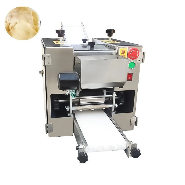 Automatic Dumpling Wrapper Machine with Adjustable Thickness Spring Roll Making Machine For Home Use