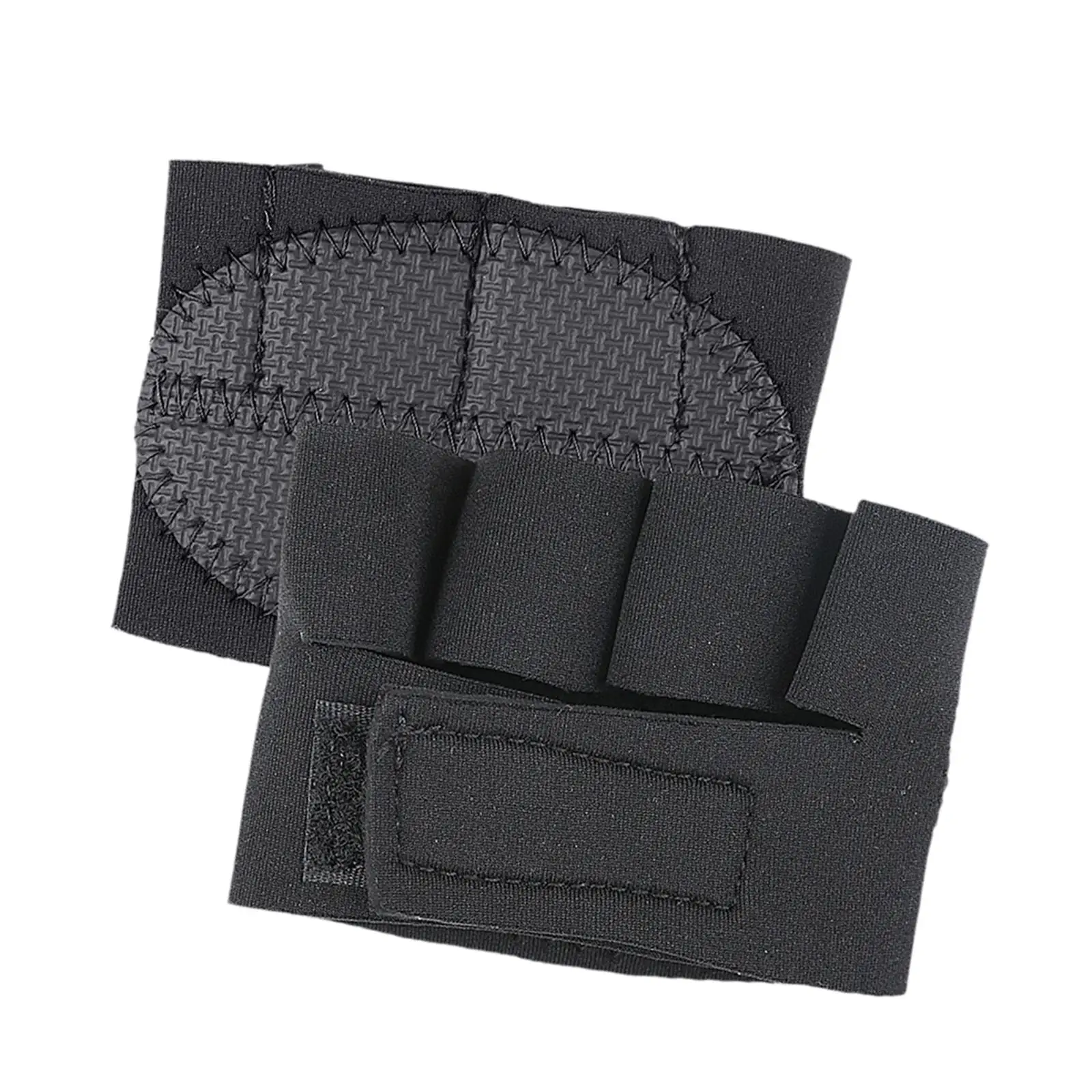 Non Slip Exercise Gloves Polyester SBR Palm Protector for Powerlifting Rowing and Pull Ups