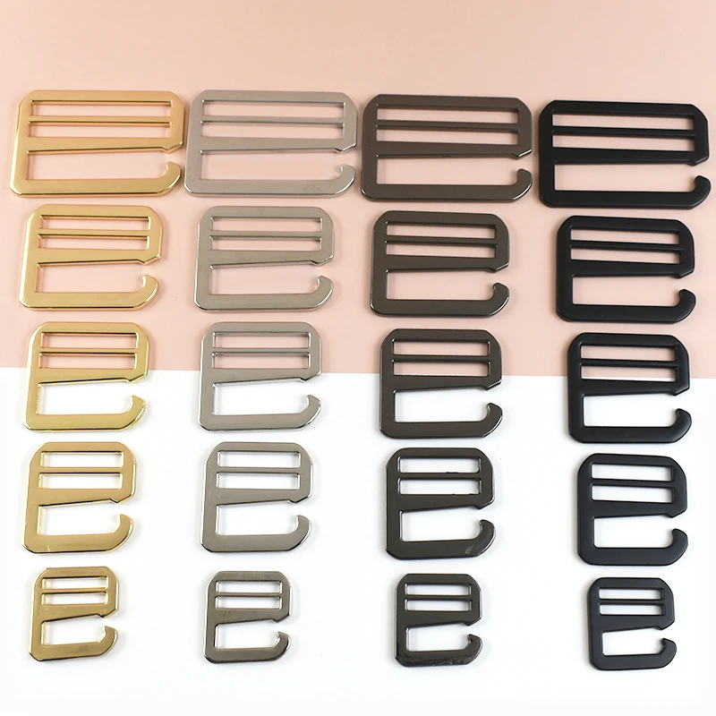 

5/10Pcs 20-50mm Metal G Hook Buckle for Shoulder Bag Strap Adjust Tri-Glide Hooks Garment Belt Buckles Webbing Tape Slider Ring