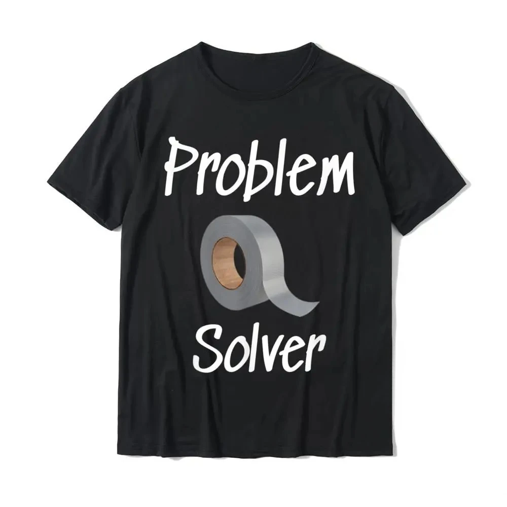 Problem Solver Fun Tape T-Shirt, Suitable for Handyman Tops, Fashionable Student Summer T-shirt.women Clothing Fashion Y2K Top