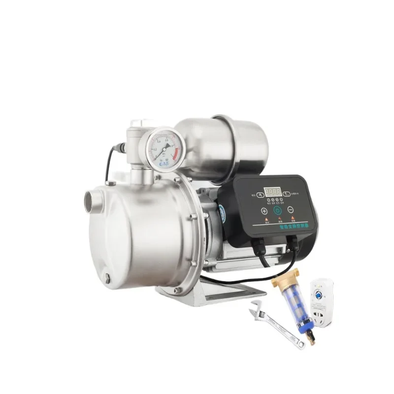 Frequency conversion booster pump Household tap water pipe pressure pump Stainless steel water pump Automatic mute