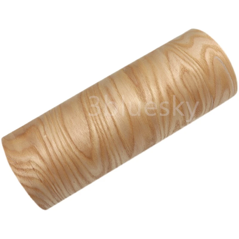 Natural Wood Veneer Stained Dyed White Ash for Furniture Rotary-cut about 0.3mm Original Grey