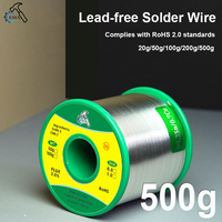 Sn99.3/Cu0.7 Lead-free Solder Wire High Purity Soldering Wire Roll for Electronic Repair Environmental Protection tin Wire Flux