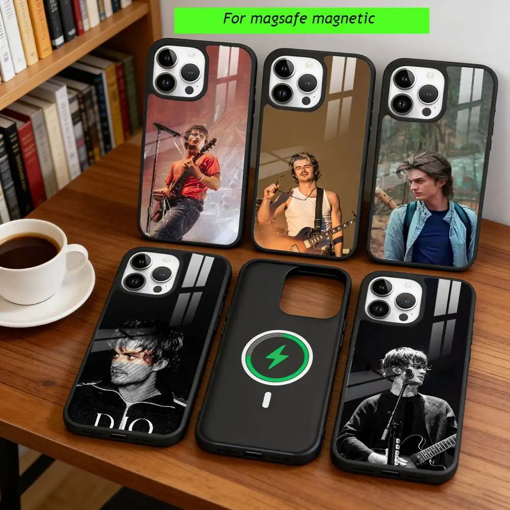 

American musician Joe K-Keery Phone Case For iPhone17,16,15,14,13,12,11 Plus,Pro Magnetic with Magsafe Wireless Charging
