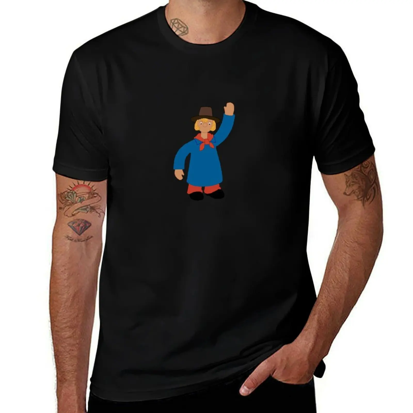 Windy Miller- Camberwick Green T-Shirt man t shirt heavy cotton man graphic t shirt T-Shirt