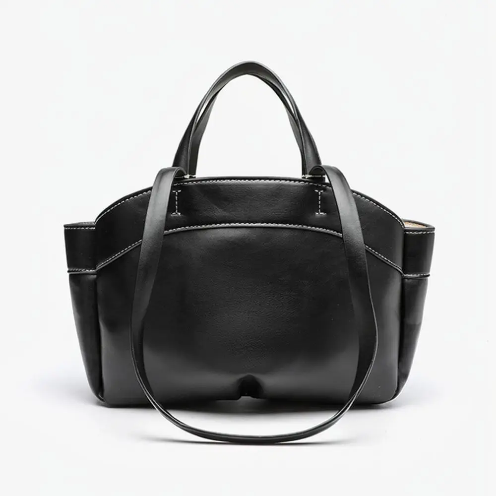 Modern Women Shoulder Tote Bag Large Capacity Commuter Handbag Elegant Burgundy Pu Leather Travel Shopping Purse