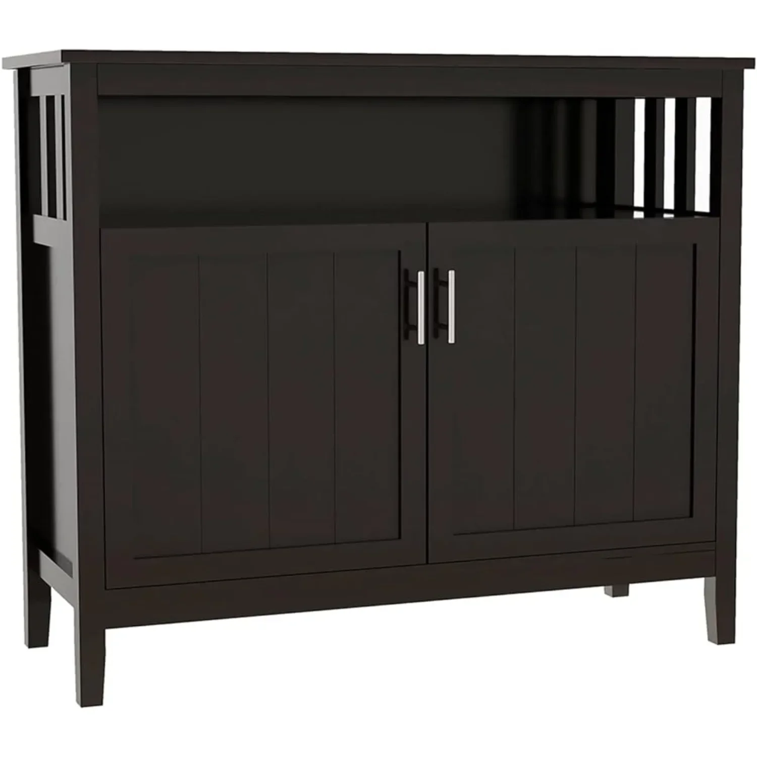 

Шкаф-буфет с местом для хранения Кухня Столовая Буфет Шкаф для хранения Шведский стол с 2-мя дверцами и регулируемой полкой