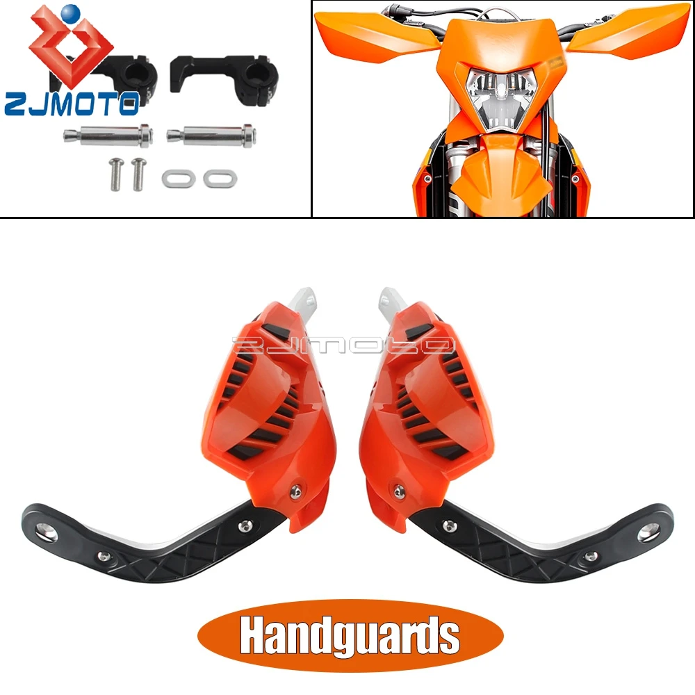 

Motorcycle Hand Guards Handguards Shield Windproof Universal Protective For EXC EXCF XCW XCF SX SXF SXS MX MXC Dirt Bike Enduro