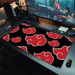 Anime N-Narutos Eyes Mousepad HD Printing Computer Gamers bordo di bloccaggio tappetino per Mouse antiscivolo tastiera muslimah PC Desk Pad Funda