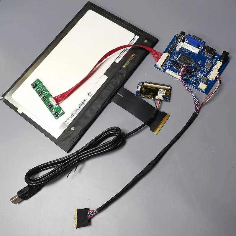 10.1-inch touch display moduleHD, IPS1280x800USB, suitable for Windows/Linux/Android/HarmonyOS, industrial chassis/elevator, adv