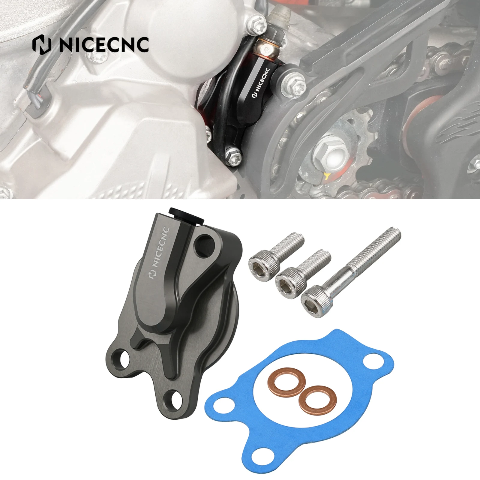 

NICECNC For KTM EXC 300 2017-2024 EXCF 350 EXC 450 SX 125 SXF 250 SXF 450 Clutch Slave Cylinder Guard For Husqvarna TE 300