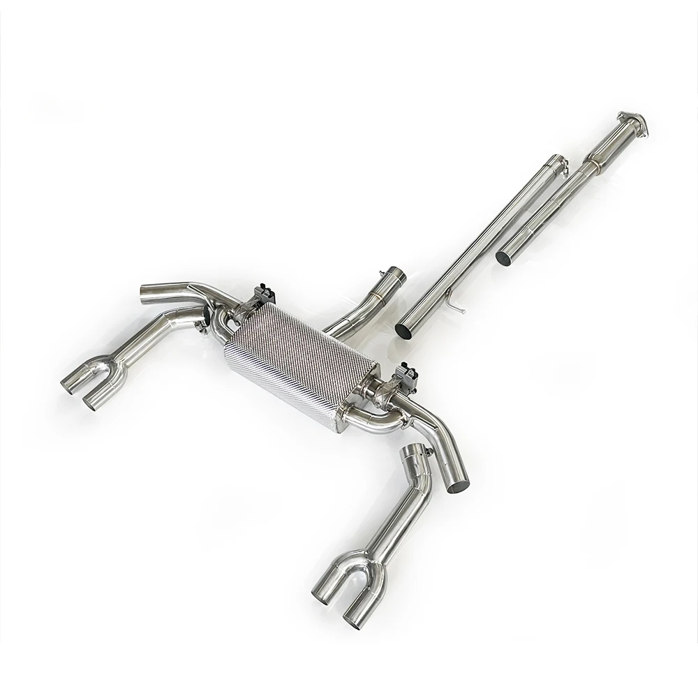 for Geely PREFACE 2.0T 2020-2023 stainless steel performance exhaust cat back exhaust system with valve exhaust