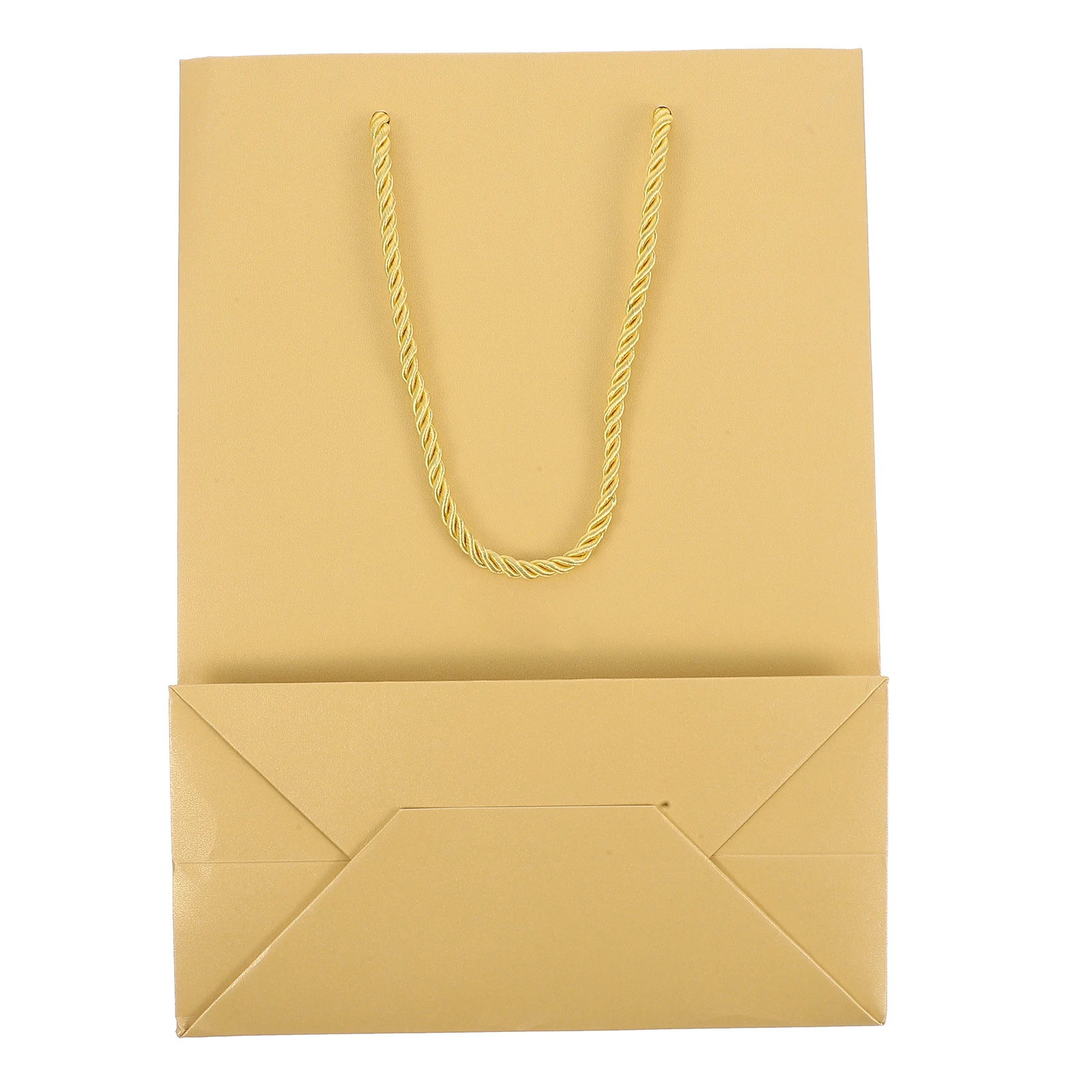 

Gift Paper Bag Brown Present with Handles Wrapping Packaging Holiday Birthday Party Tote Reusable Shopping Sack Storage