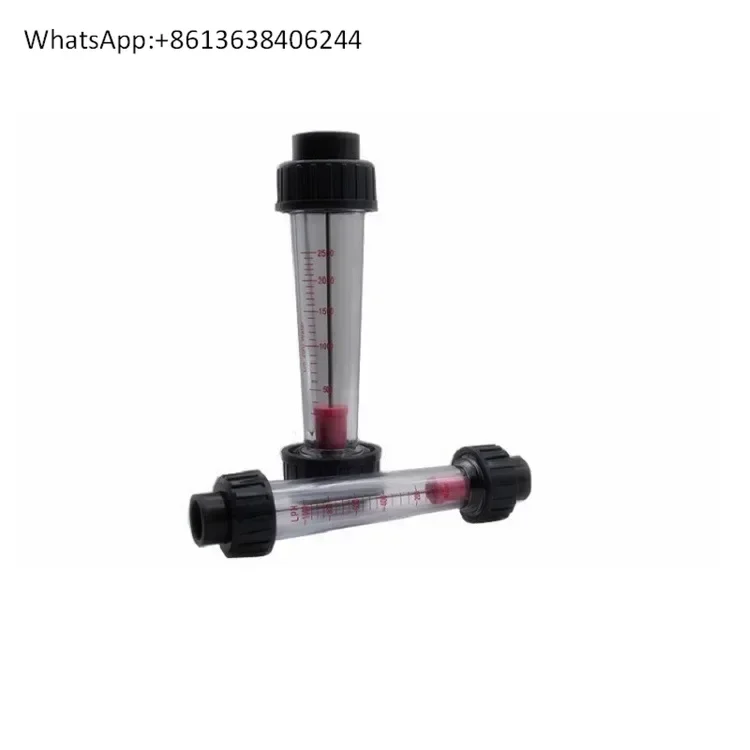 

Transparent PVC plastic rotor flowmeter Acid and alkali resistant standard metering rotameter
