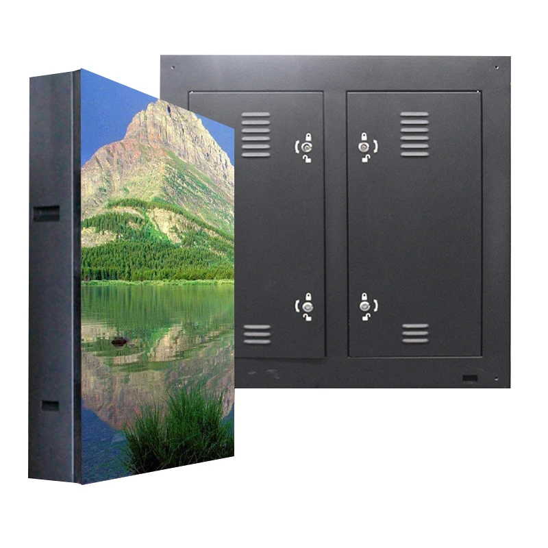 عرض للإعلان والتركيبات الثابتة المخصصة بالألوان الكاملة المقاومة للماء في الهواء الطلق