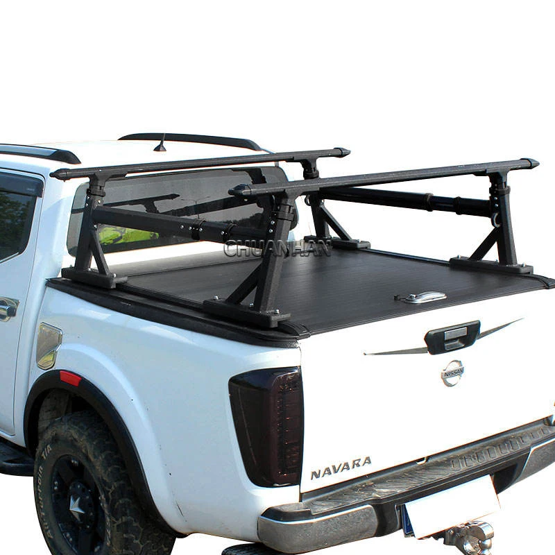 pickup accessories Roll Bar With Bracket Roof Rack Luggage Truck Back Rack For Ford F150 hilux navara