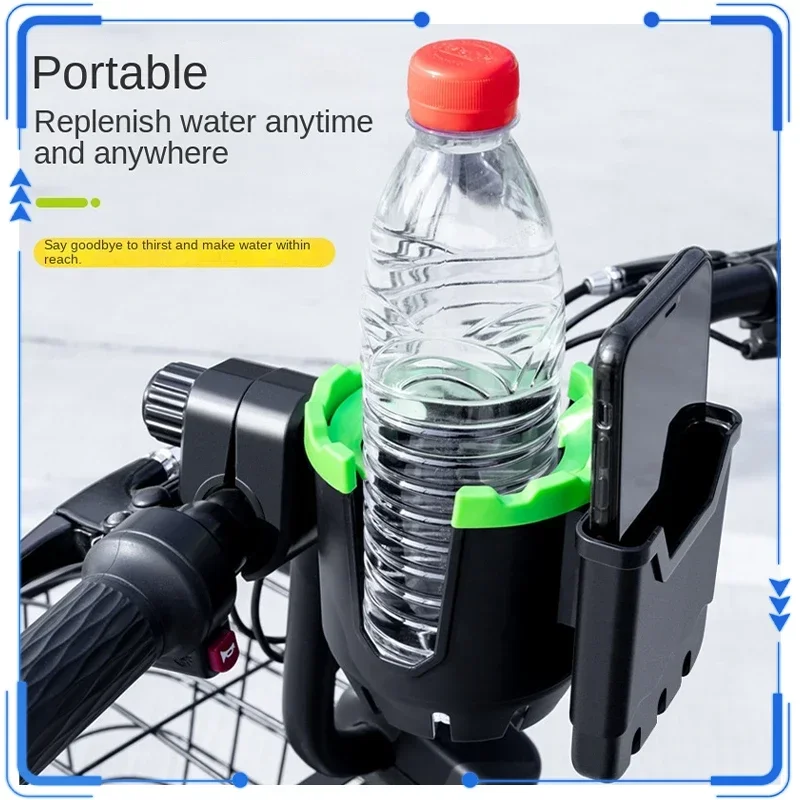 Universal Wasser becher halter Motorräder einfache Installation lelectric Fahrzeuge Motorräder Wasser flaschen halter Handy halter