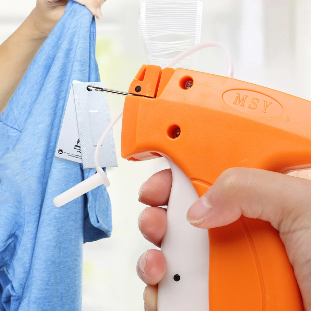 DIY odzież pistolety do znakowania krawiectwo narzędzia oznaczające metkownica etykieta cenowa na odzież maszyną do etykiet
