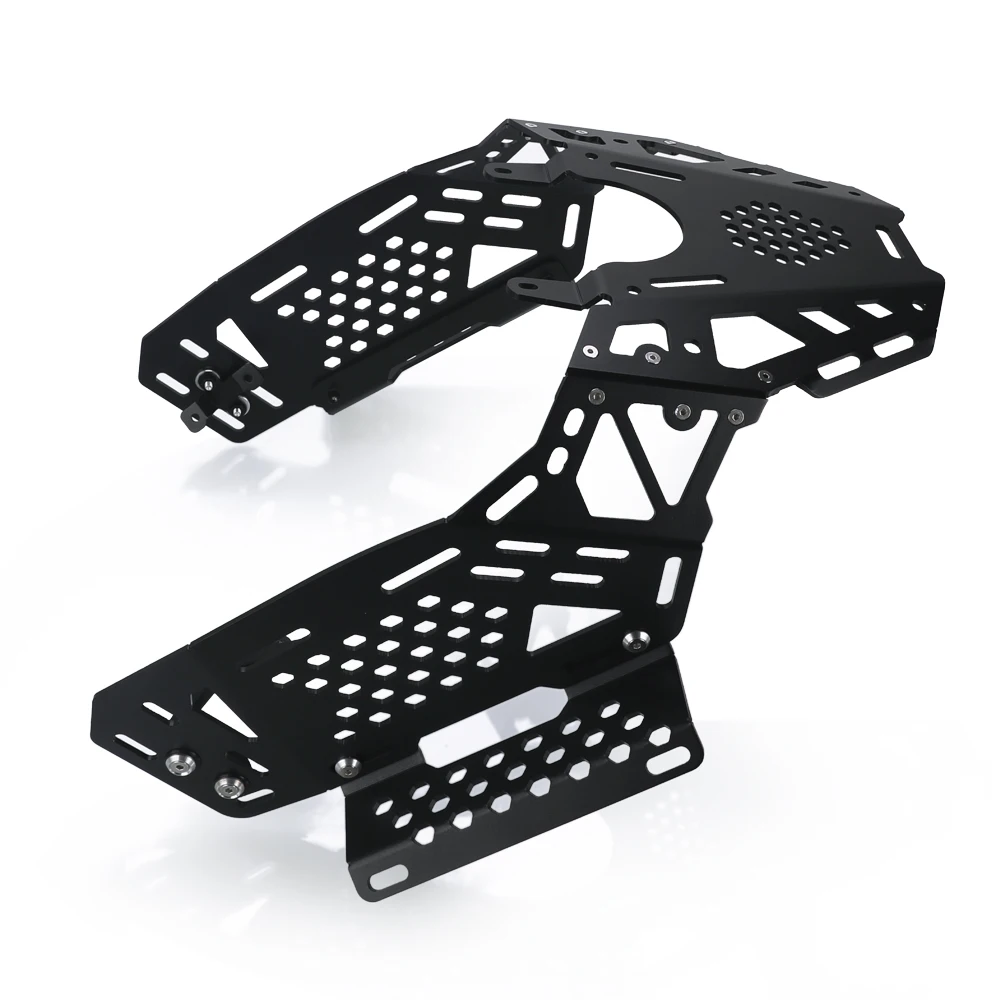 For KOVE 450Rally 450 2022-2023-2024-2025 Motorcycle Black Saddle Bag Support Bars Mount Bracket Rear Rack Side Frame Protector