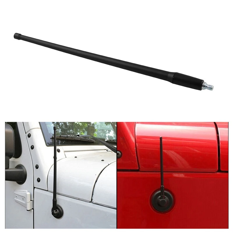 1Pcs 13 Inch Auto Car Radio FM Antenna & 1Pcs Electronic Throttle Controller 9 MODE Pedal Accelerator Fuel-Efficient