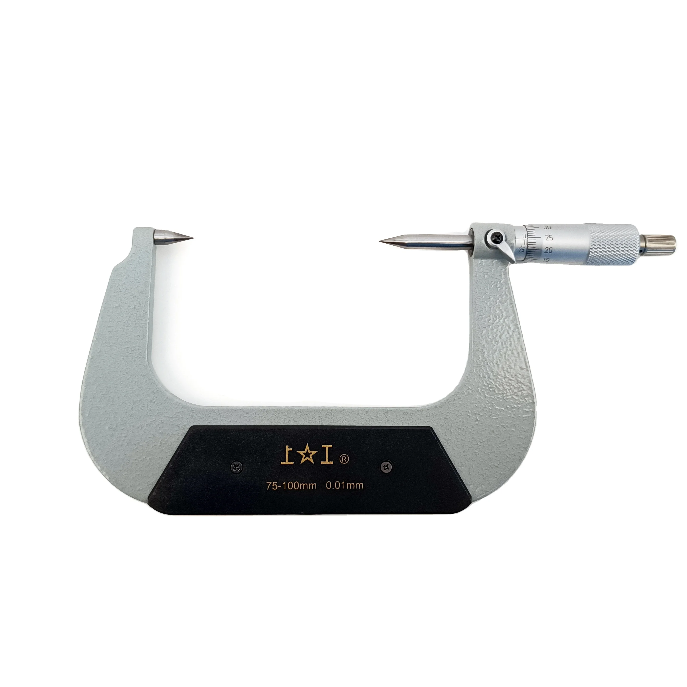 3 Point Inside Micrometer 100125 0-25Mm Depth Digital Head 50Mm Ball Outside Dial Gauge Indicator