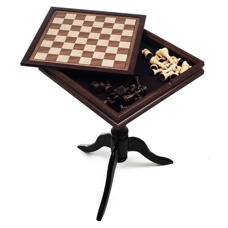 Outdoor Chess Table and Foldable Chessboard