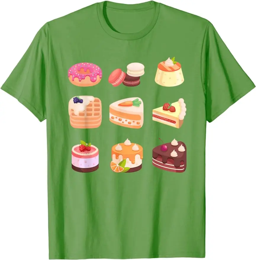 2024 Summer Delicious Cake Dessert Challenge Couples T-shirt