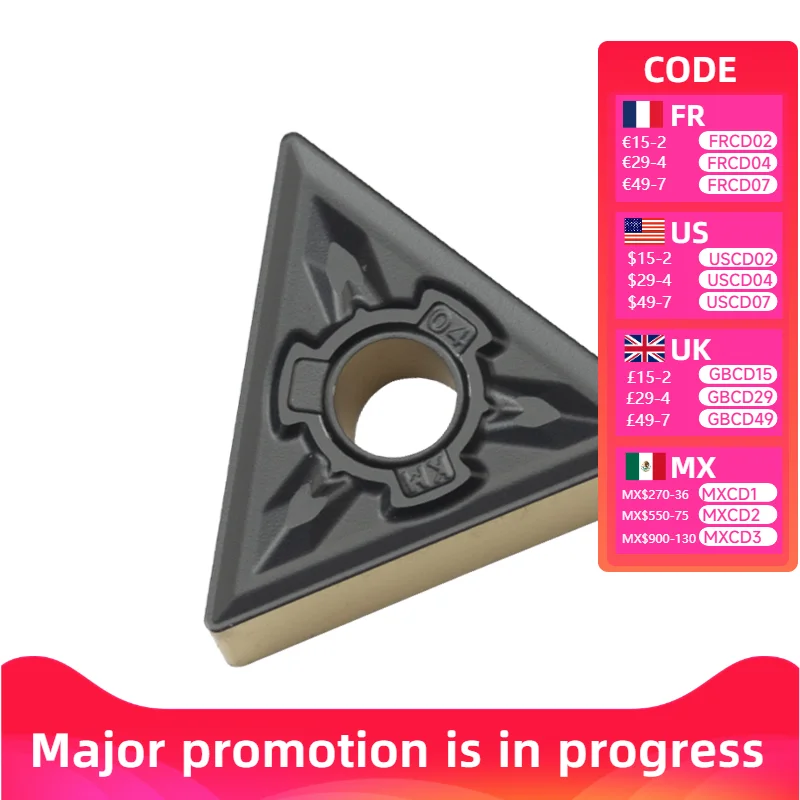 

TNMG1604/2204 Series (04/08/12/16) YZ5115/5115s KM/KR/GH - Gray Cast Iron Outer Round CNC Lathe Cutter Head Tool