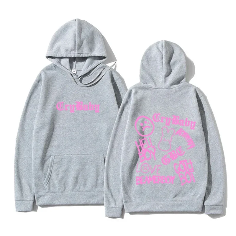 

Осенний топ Lil Emo Rap Goth Peep Хип-хоп Толстовка с капюшоном с принтом Модная модная уличная одежда унисекс Модная удобная одежда