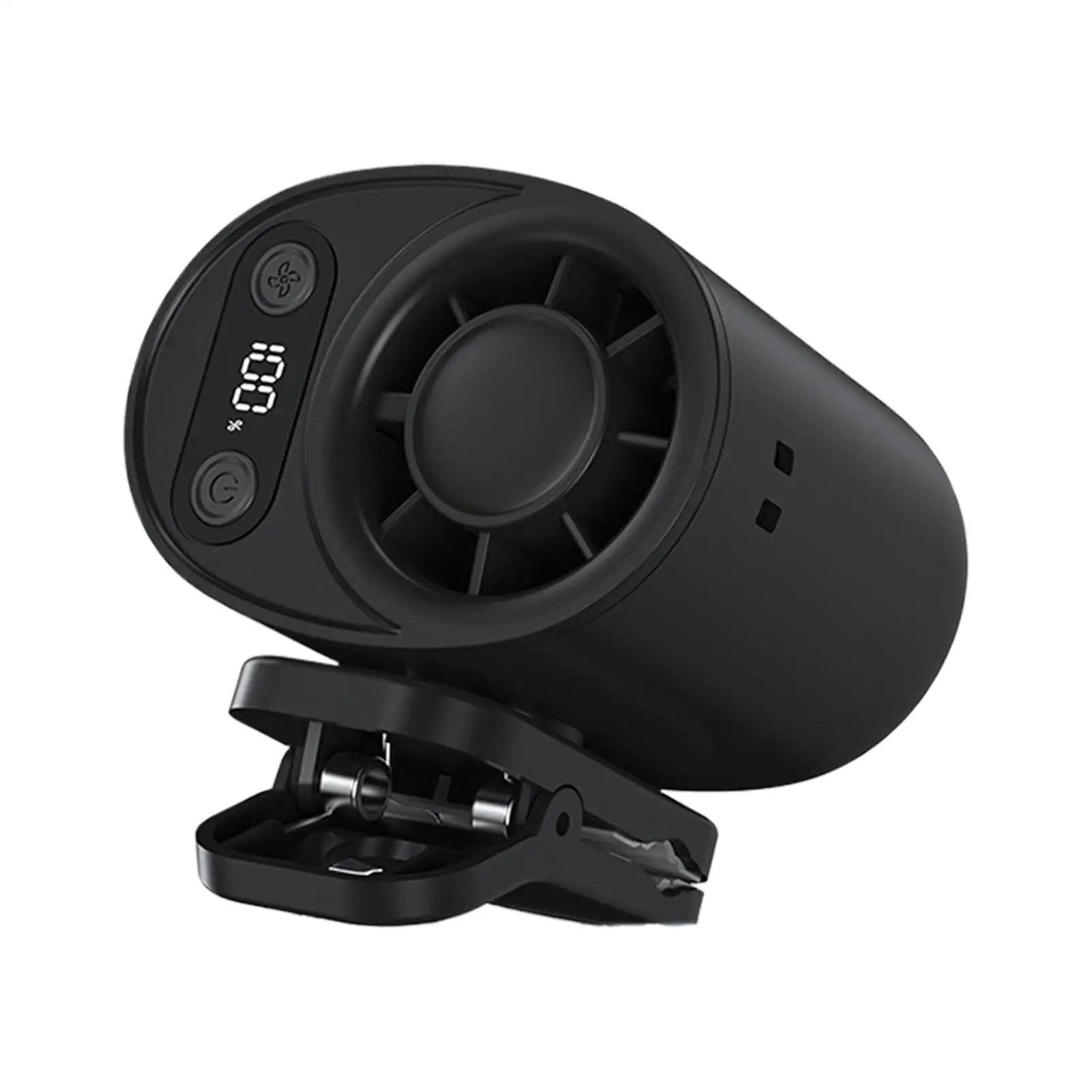 

Personal Clamp On Fan Quiet Adjustable Rechargeable USB Portable Fan With Clip For Commuting Travel Camping Golf Beach Music