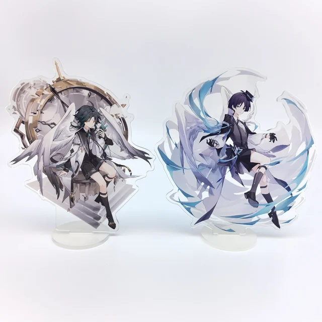 1 szt. Gra Anime Genshin Impact Wanderer Tighnari Xiao akrylowe znaki stojące na pulpicie znaki stojące dekoracje zbierają peryferia