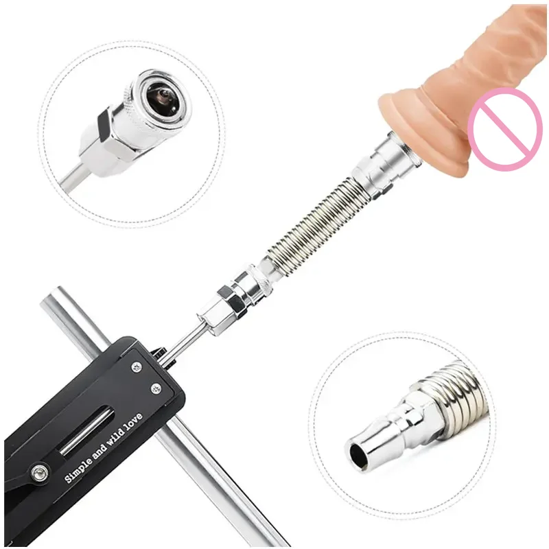 Attachment for Premium Love Machine Attachment Sex Machine Accessories Alloy Material 4.9 Inch Spring Sex Toy - view 3