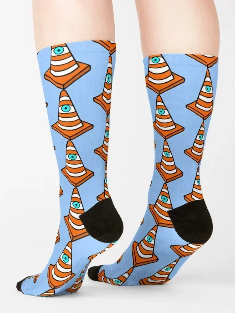 All-Seeing Cone Socks cool floor Boy Socks Women's