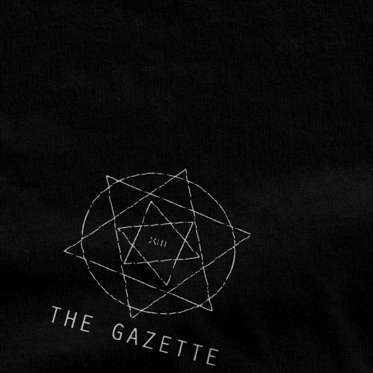 تي شيرت رجالي لفرقة الموسيقى من The Gazette ملابس قطنية ملابس صيفية بأكمام قصيرة تي شيرت فضفاض بياقة دائرية مقاس كبير