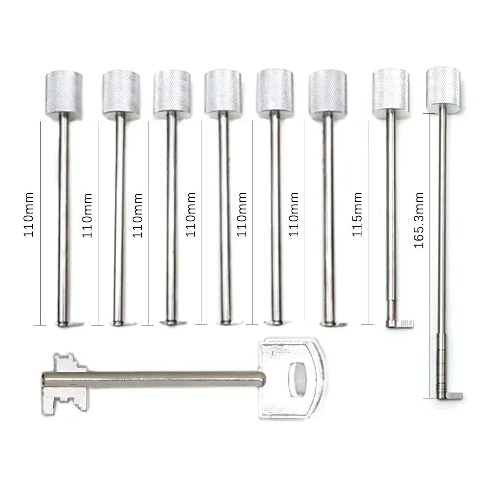 

High Quality Professional Lockpick Toolkit for Vault Door/Safe Swing Bolt Lock Locksmith Supplies Hardware Maintenance Tools