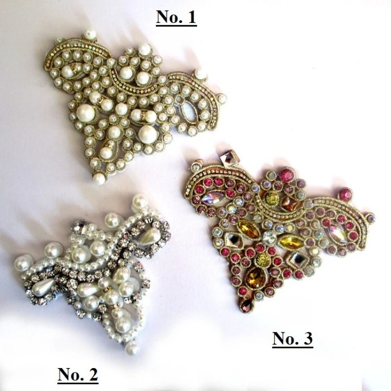 Crystal Handcrafted Beaded Shoes Buckles Sandals Accessory DIY Decorative Shoe Flower Slippers Jewelry Accessories