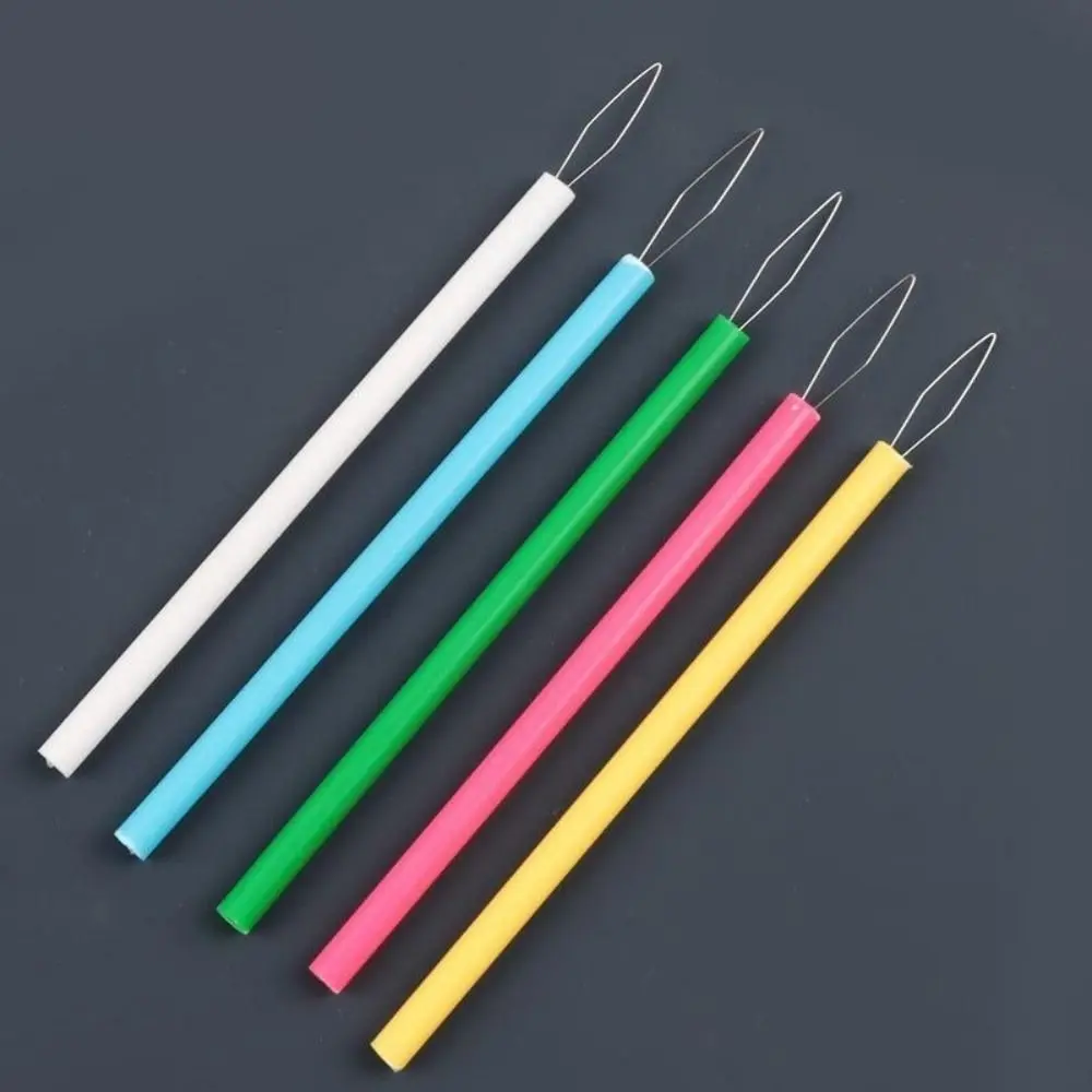 10Pcs Needlework Threading Needle Threaders Sewing Accessories Embroidery Cross Stitch Hand Sewing Special Tools Long Handle