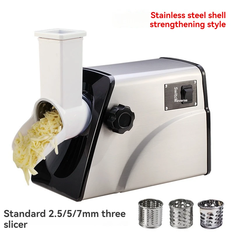 Cheese Slicer, Electric Slicer, Automatic Household And Commercial Vegetable Slicer, Multifunctional Parmesan Cheese Slicer