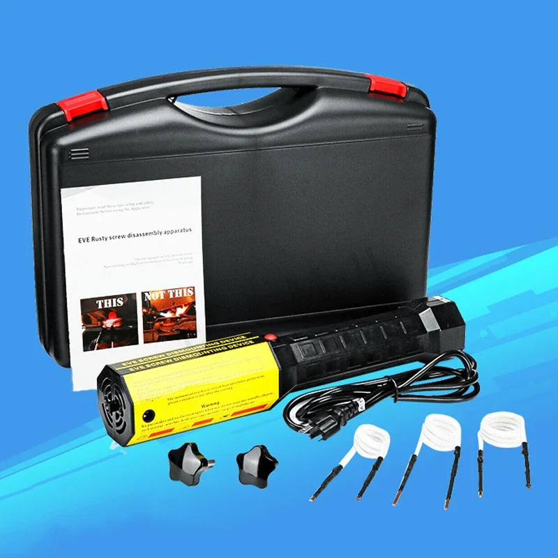 Rusty Screw High Frequency Electromagnetic Induction Heater FH-1000 Electromagnetic Heater Waste Bolt Removal
