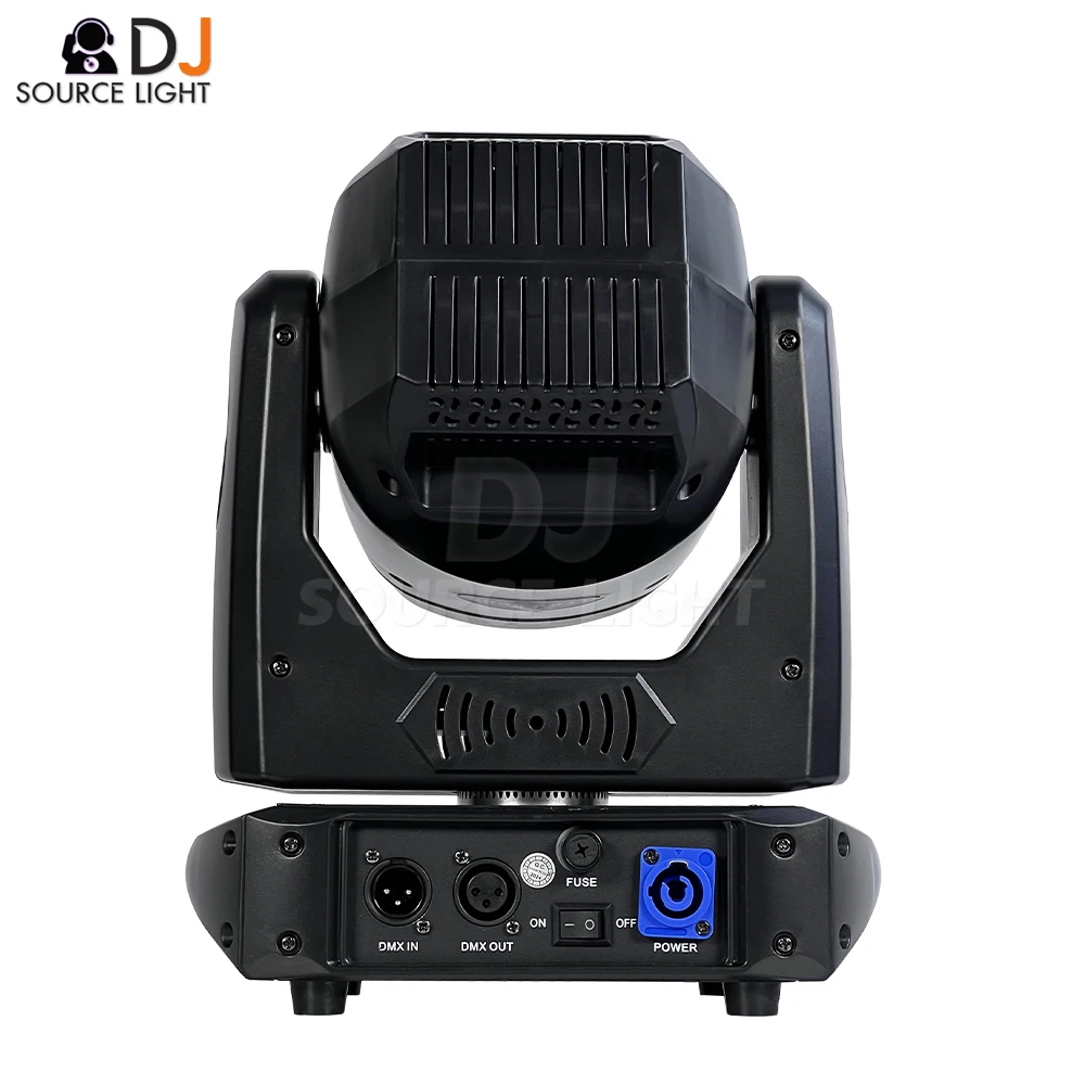 150W LED Beam Moving Head DJ light Stage Lights 12CH 7 Gobos 8 Colors Sound DMX] for Disco Party Bar Wedding decorate Lighting