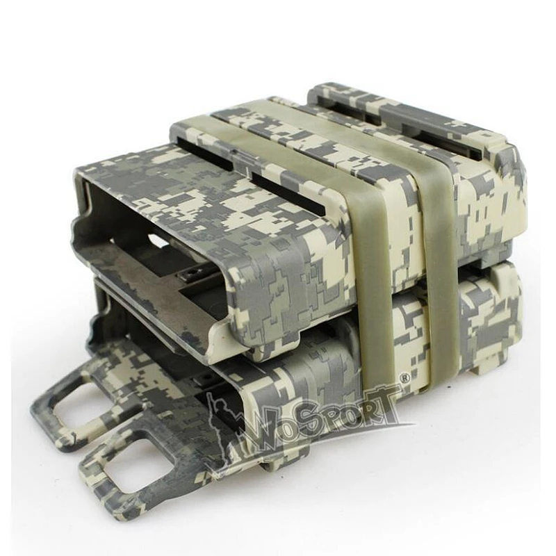 Tactical Double Magazine Pouch Bag Holster 5.56/7.62 Fast Mag for M4/AK47/AR15 MAG Polymer Holder Charger Pouch Rifle Accessory