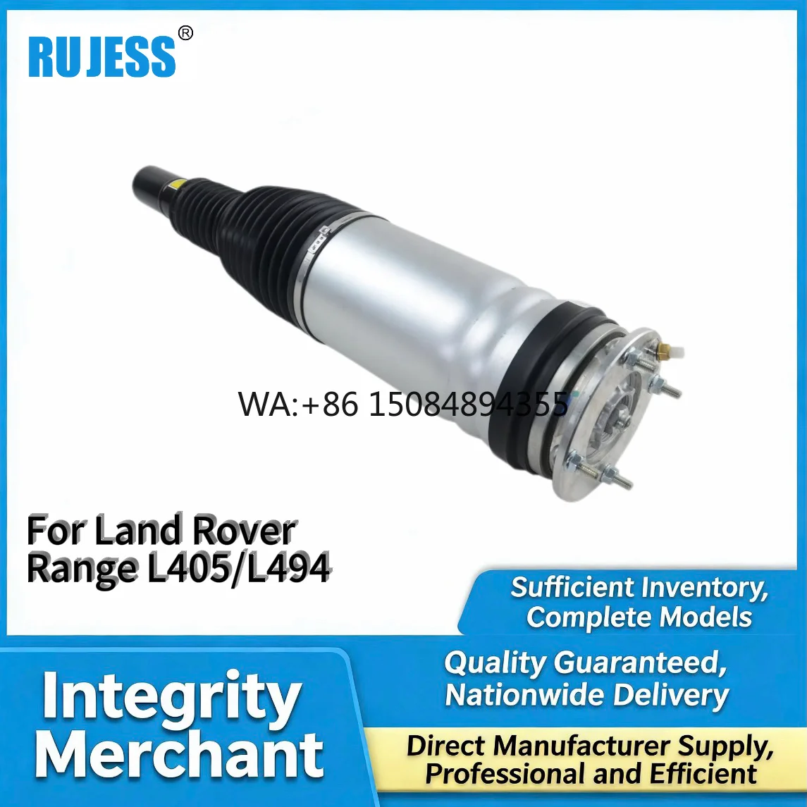 OEM Replacement High quality Front Left and Right Air Suspension Shock Absorber For Range L494 without ADS LR087094 LR087083