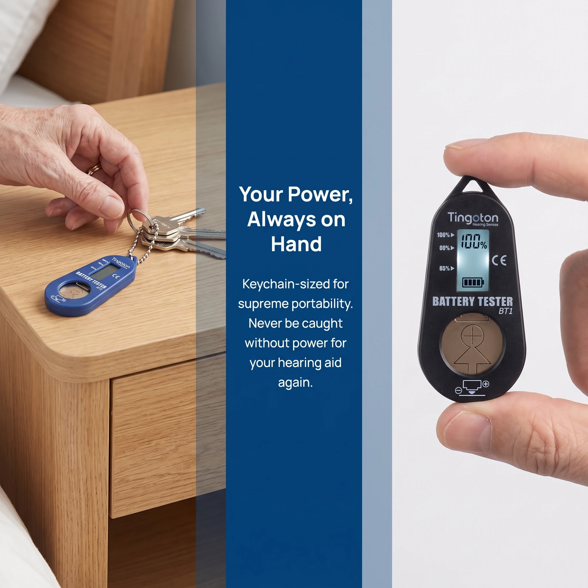 LCD Voltage Tester Universal Button Cell Battery Tester Hearing Aid Battery Teste Checker Digital Measuring Equipment