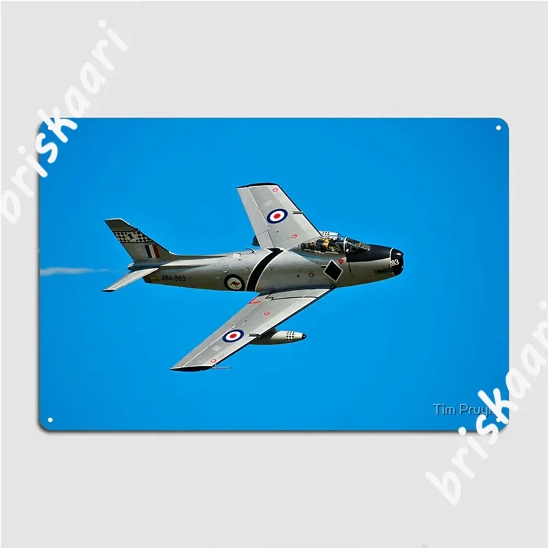 Cac Ca-27 Sabre, A94-983, 76 Squadron, Raaf Metal Signs Wall Cave Home Classic Garage Decoration Tin sign Posters