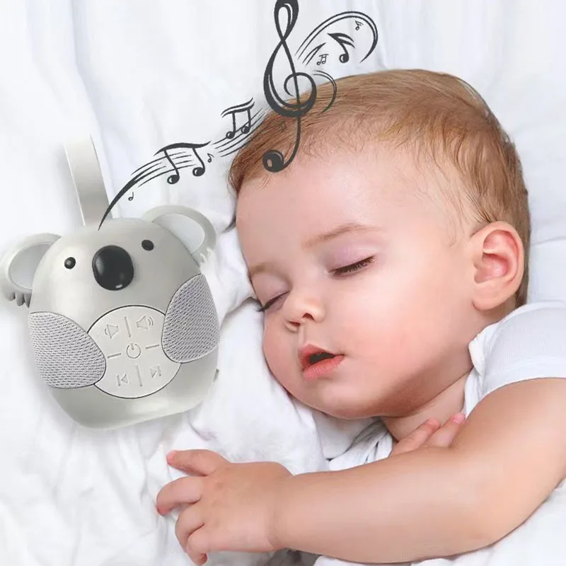Toddlers White Noise Machine Baby Soother 5 Light Music White Noise for Baby Timed Shutdown Sleep Sound Machine Baby Soother